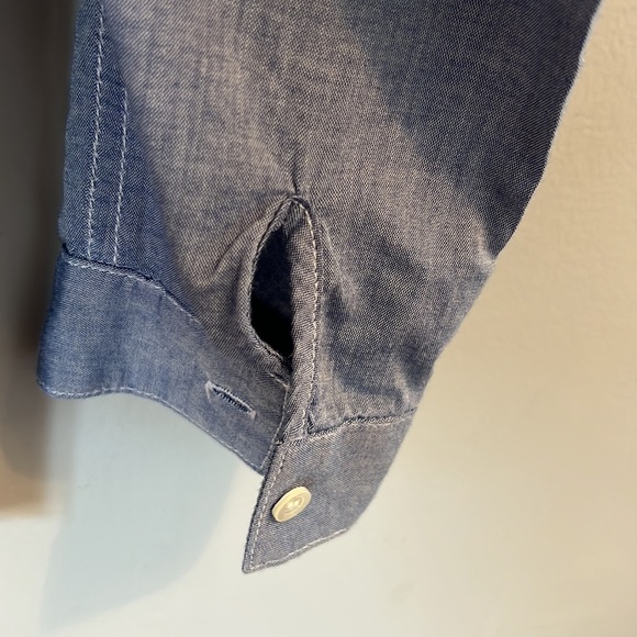 J McLaughlin 100% Cotton Button Down Shirt sz XS - Picture 3 of 5